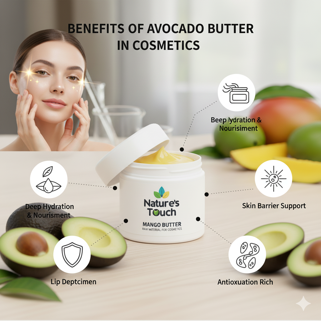 Avocado Butter: Deeply Moisturizing Cosmetic & Candle Raw Material