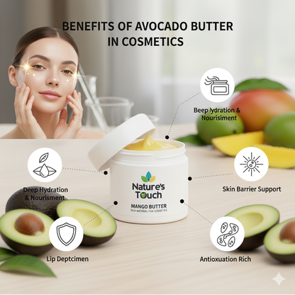 Avocado Butter: Deeply Moisturizing Cosmetic & Candle Raw Material