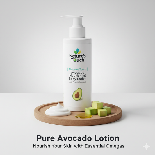 Nature's Touch | Avocado Nourishing Body Lotion with Essential Omegas