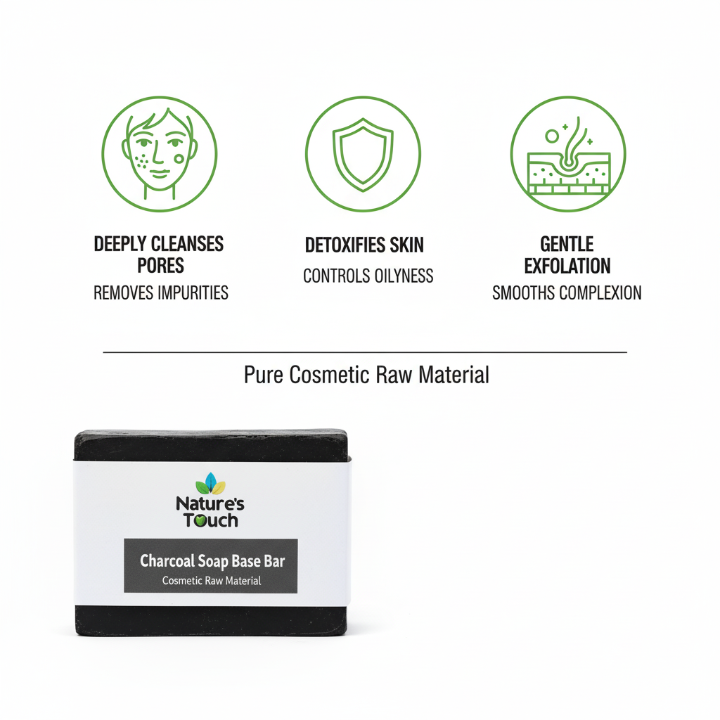 Activated Charcoal Melt and Pour Soap Base