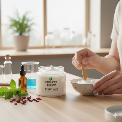 Cosmetic Cream Base | Ready-to-Use Moisturizer Raw Material | Nature's Touch