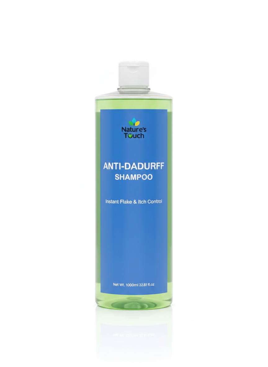 Natures Touch Anti-Dandruff Shampoo | Instant Flake & Itch Control