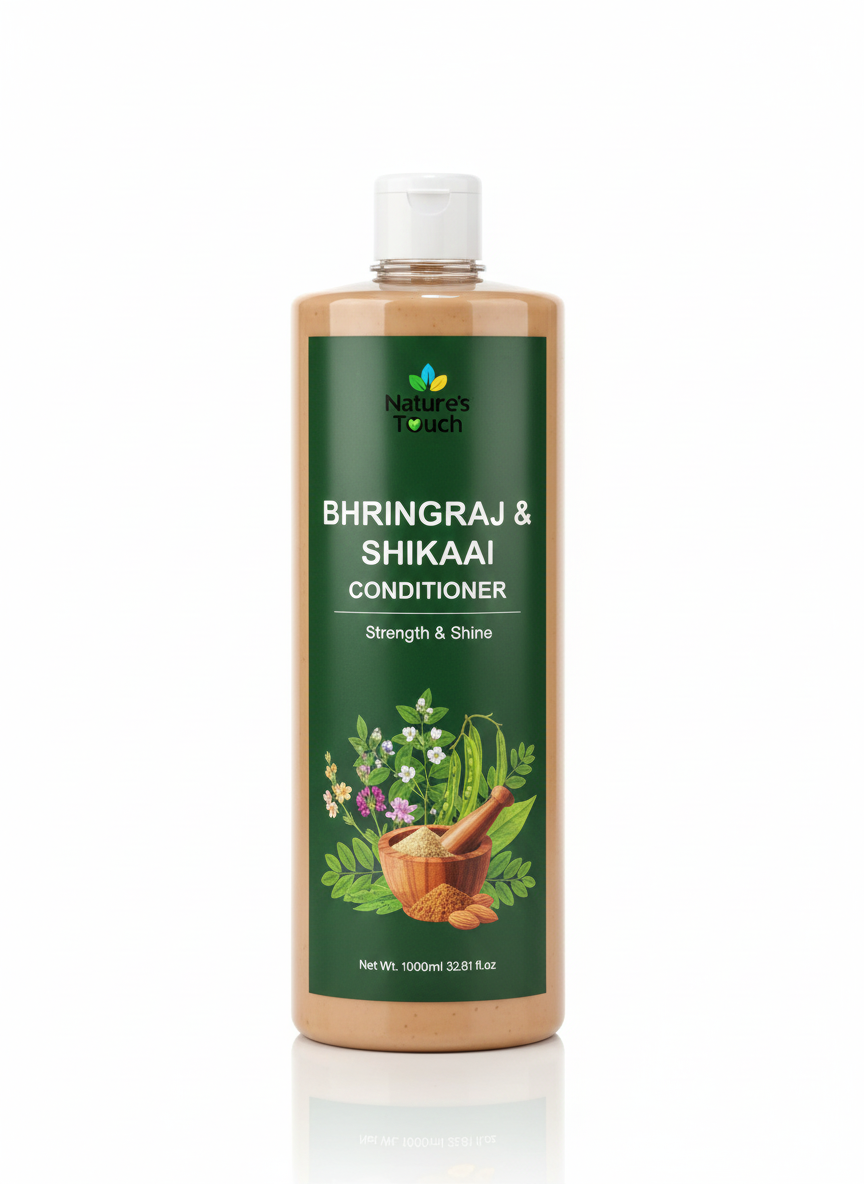 Natures Touch Bhringraj & Shikakai Conditioner | Strength & Shine