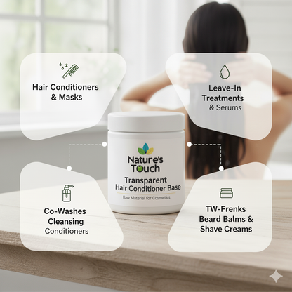 Premium Hair Conditioner Base for DIY & Private Label - Bulk Raw Material Supplier
