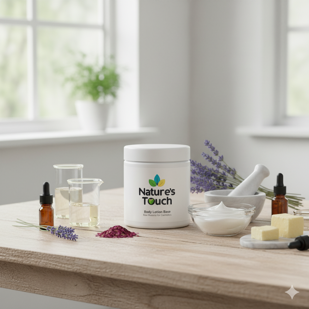 Premium Body Lotion Base | Unscented, Paraben & Sulfate-Free Cosmetic Raw Material