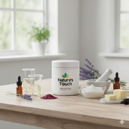 Premium Body Lotion Base | Unscented, Paraben & Sulfate-Free Cosmetic Raw Material