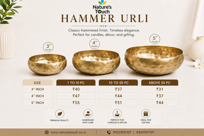 Nature's Touch Candle Urli Moulds