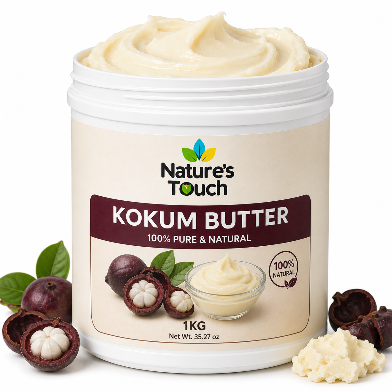 Nature's Touch Cosmetic Grade Raw Butter