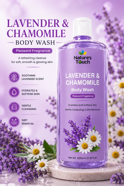 Nature's Touch Transparent Body Wash