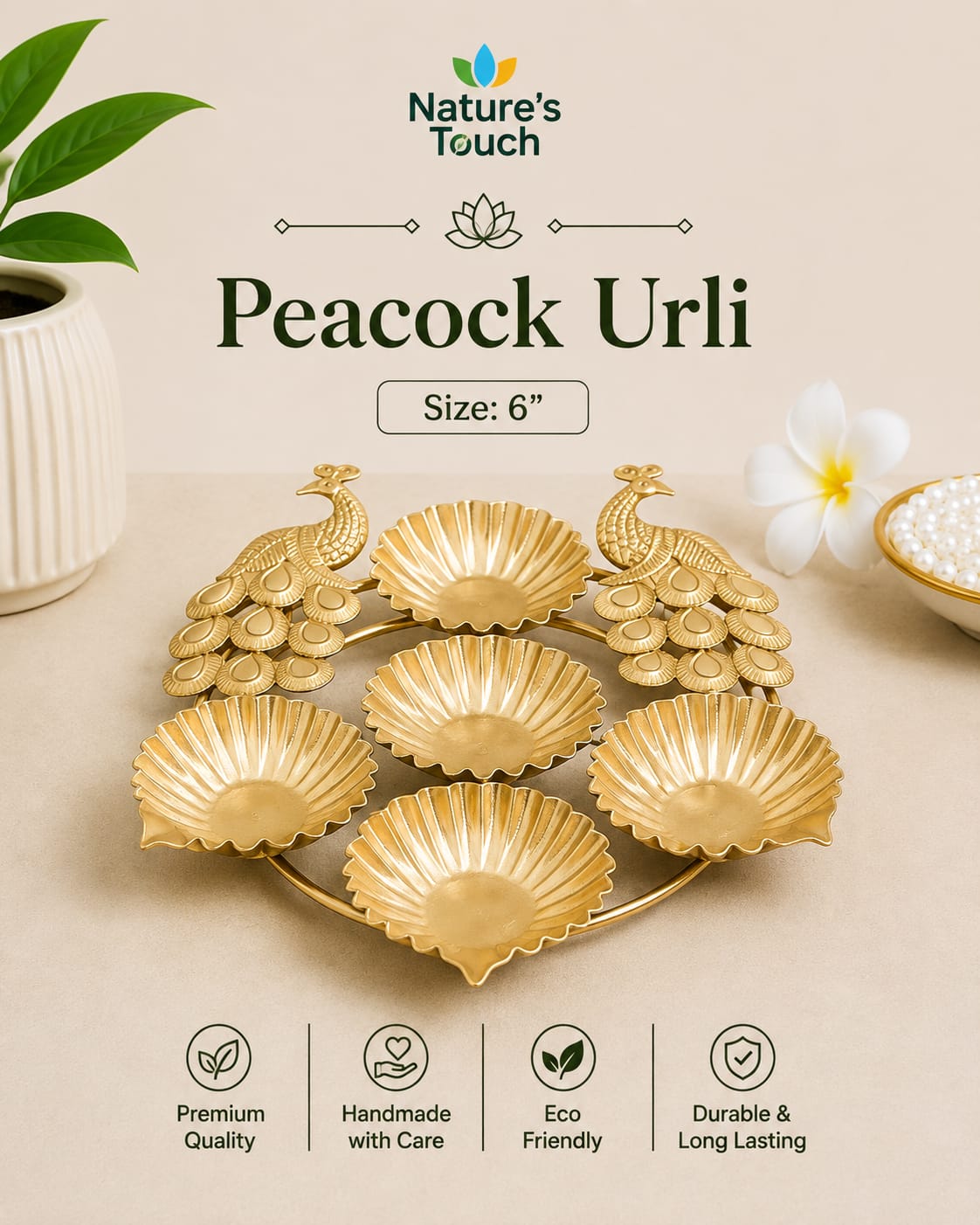 Nature's Touch Candle Urli Moulds