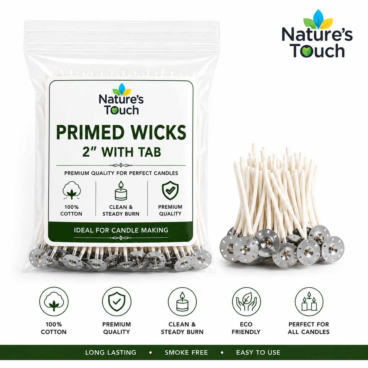 Nature's Touch Candle Wicks