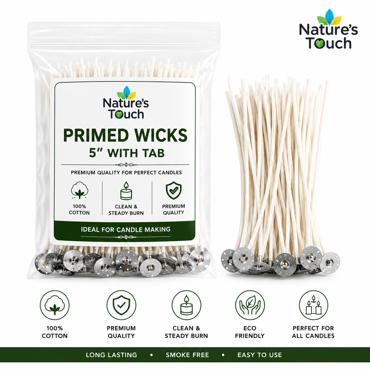 Nature's Touch Candle Wicks