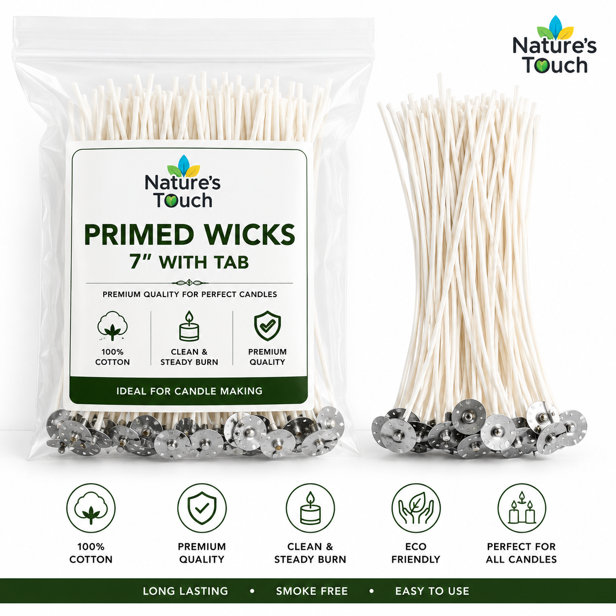 Nature's Touch Candle Wicks