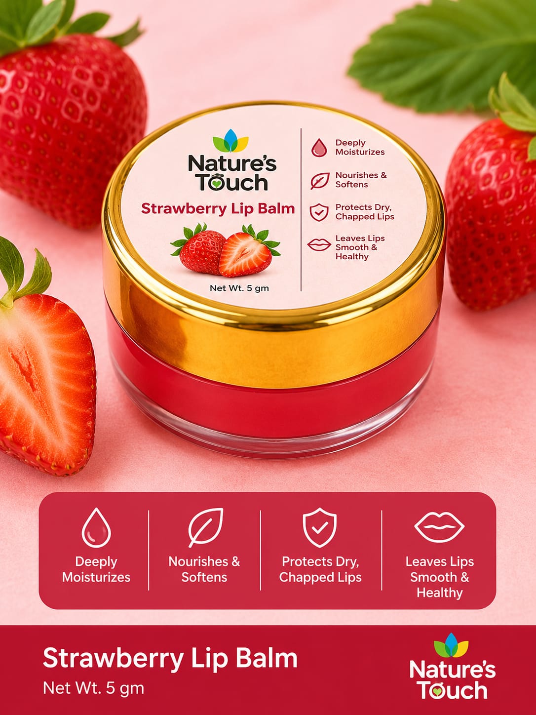 Nature's Touch Lip Balms