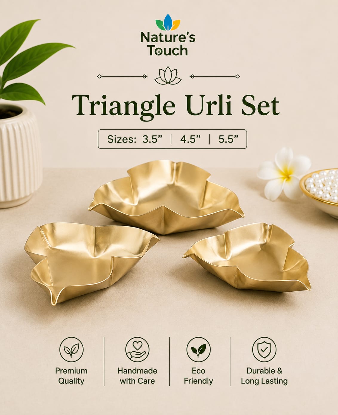 Nature's Touch Candle Urli Moulds