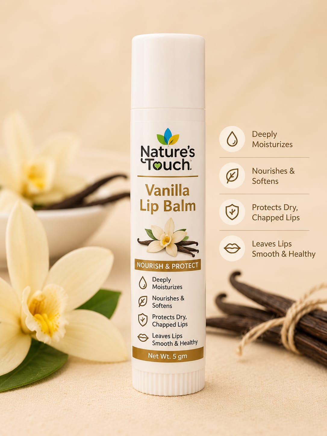 Nature's Touch Chapstick Lipsticks