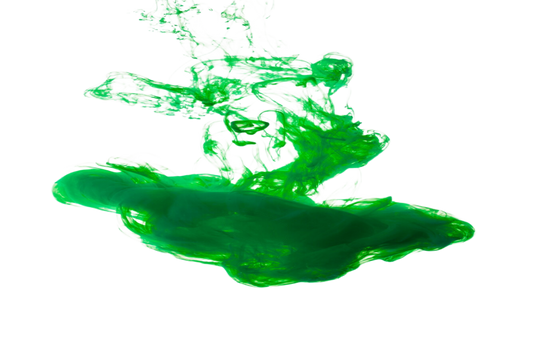Green Water-Based Liquid Color