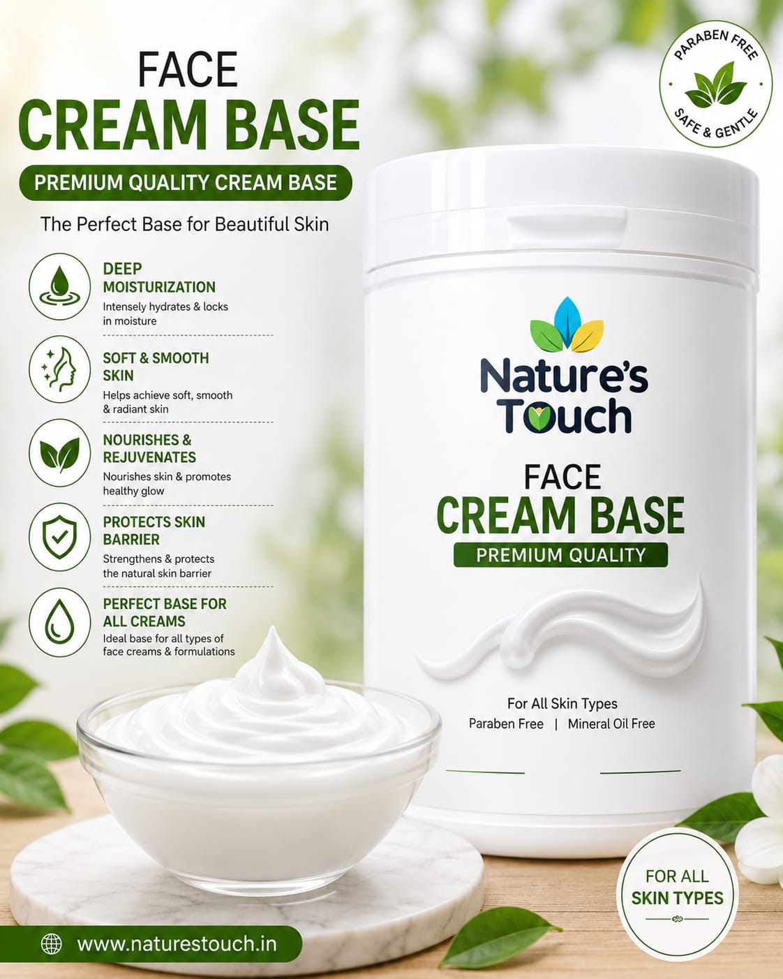 Nature's Touch Ready To Use Bases