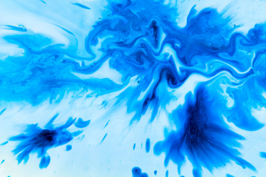 Blue Water-Based Liquid Color