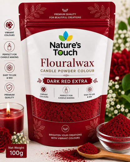 Nature's Touch FloralWax Candle Powder Colours