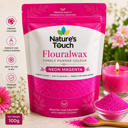 Nature's Touch FloralWax Candle Powder Colours