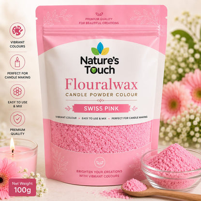 Nature's Touch FloralWax Candle Powder Colours