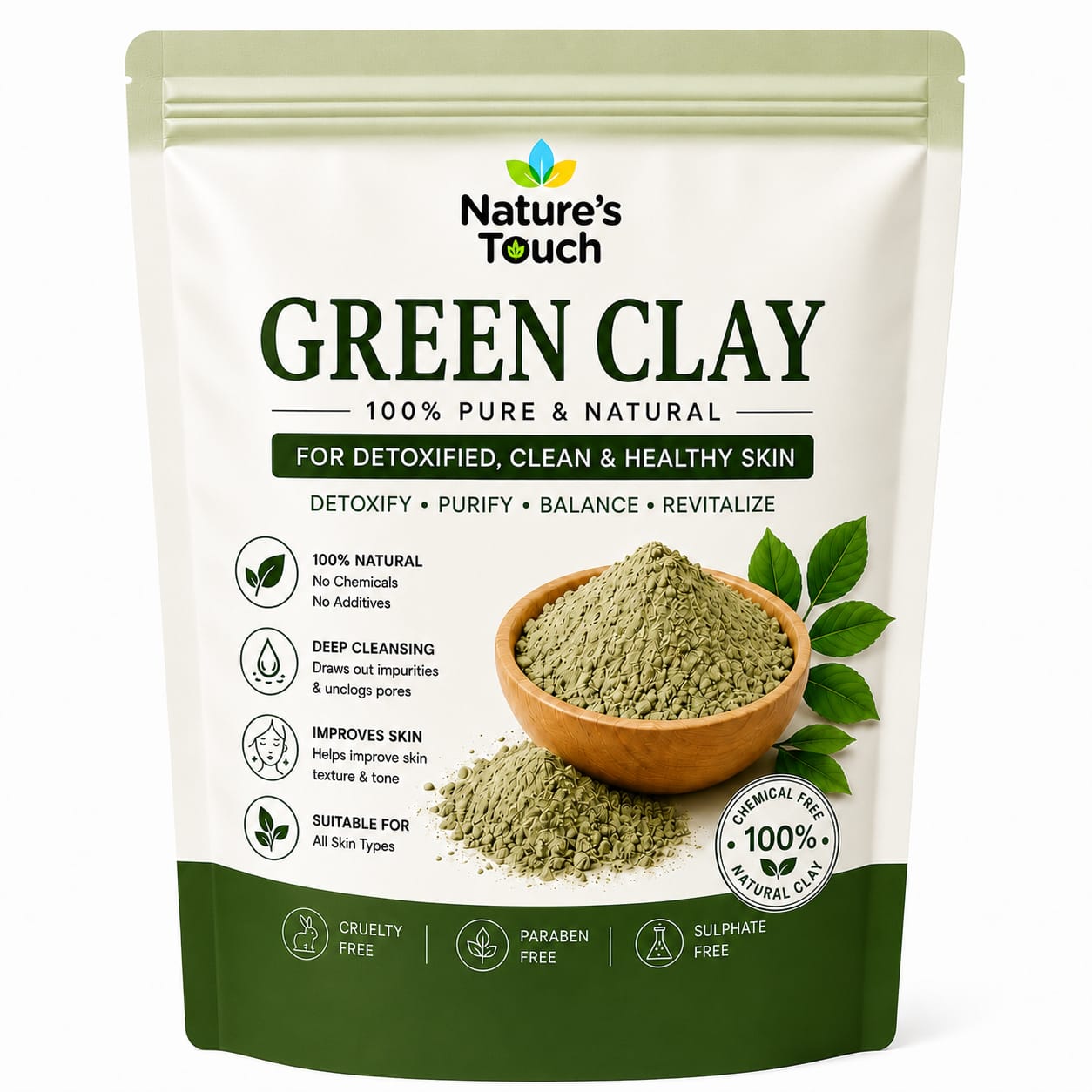 Nature's Touch Cosmetic Clays
