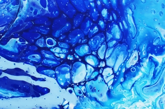 Blue Water-Based Liquid Color