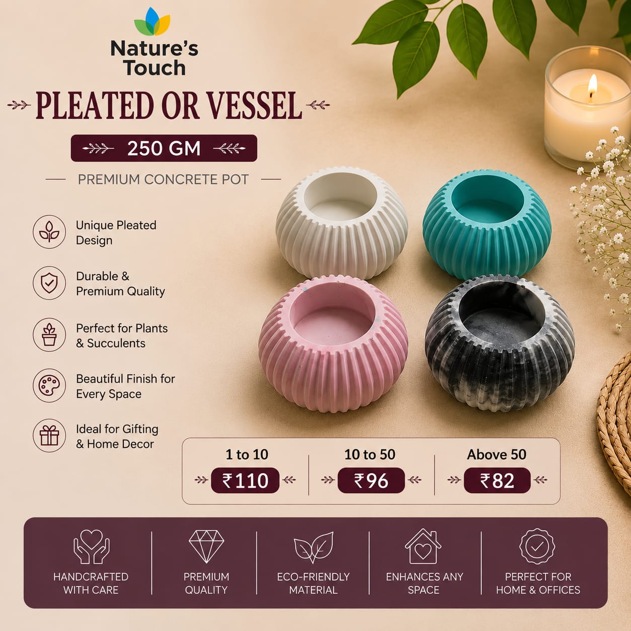 Nature's Touch Premium Concrete Moulds