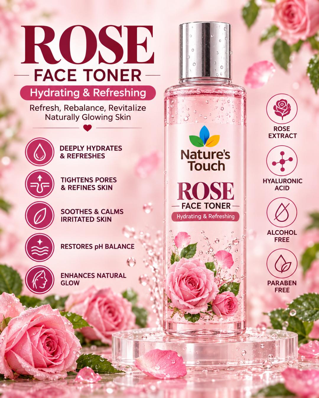 Nature's Touch Face Toners