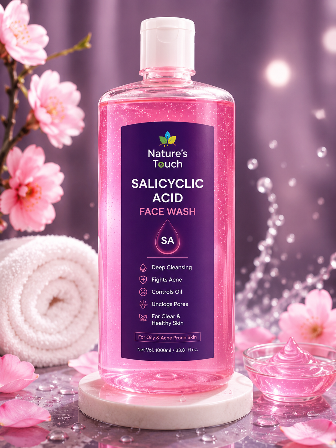 Nature's Touch Transparent Face Wash