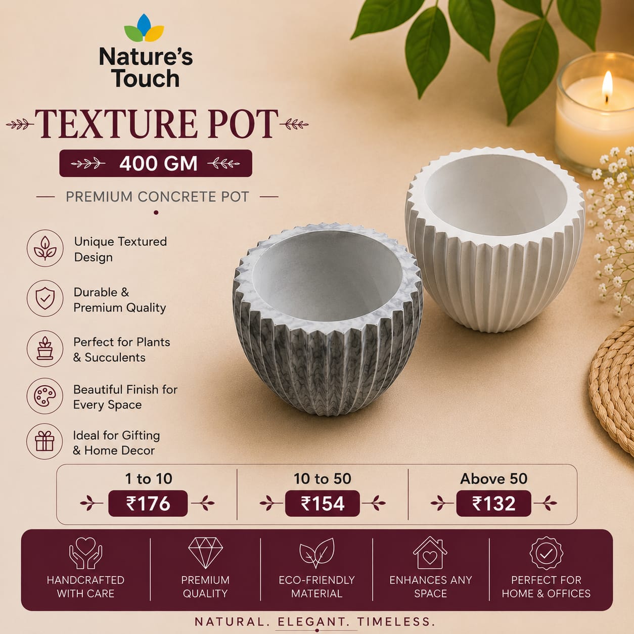 Nature's Touch Premium Concrete Moulds