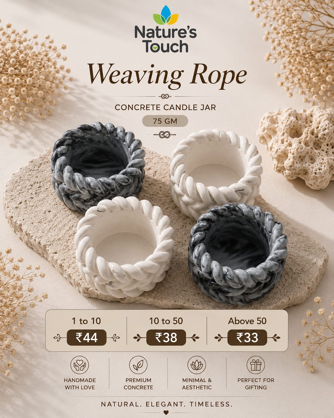 Nature's Touch Premium Concrete Moulds