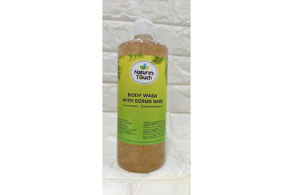 Body Wash with Scrub Base